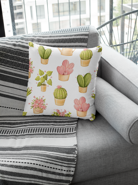 Floral Pattern printed cushions | luxurious comfy cotton square Printed cushion for sofa, living room, bedroom